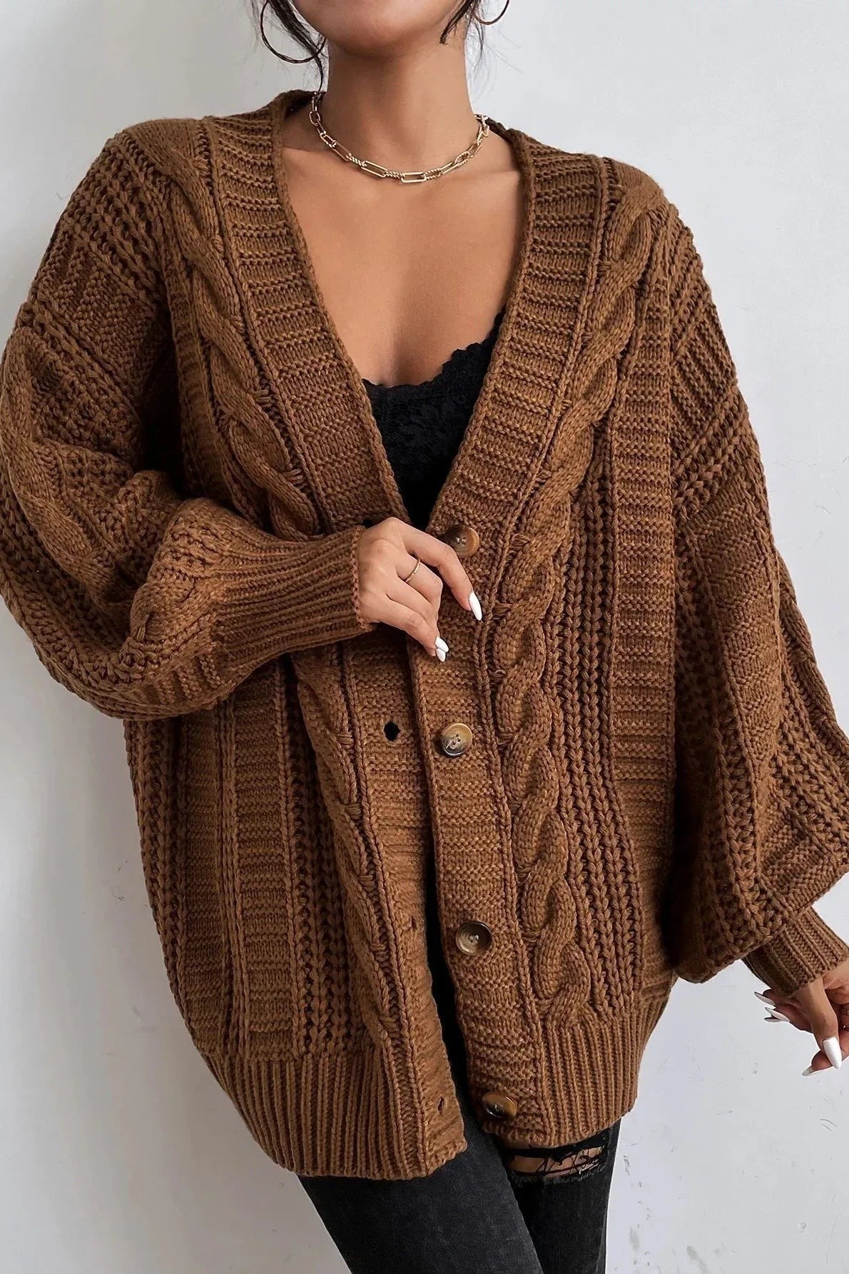 Ember Cable Cardigan